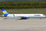 B 757-300 Condor D-ABOB taxy in CGN - 05.05.2016