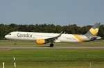 Condor, D-AIAE, (c/n 6376),Airbus A 321-211(SL), 27.08.2016, HAM-EDDH, Hamburg, Germany 