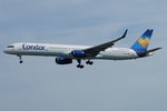 Condor Boeing B757-330(WL) D-ABOM, cn(MSN): 29022,
Frankfurt Rhein-Main International, 22.05.2016.