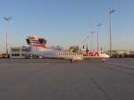 Czech Airlines Atr 42-320 OK-VFI Flughafen Mnchen 31.08.2009