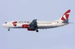 Czech Airlines, OK-DGN, Boeing, B737-45S, 10.01.2010, PRG, Prag, Czechoslovakia     