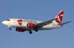 Czech Airlines, OK-CGK, Boeing, B737-55S, 10.01.2010, PRG, Prag, Czechoslovakia     
