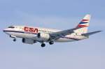 Czech Airlines, OK-XGA, Boeing, B737-55S, 10.01.2010, PRG, Prag, Czechoslovakia     