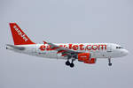 easyJet, G-EZIV, Airbus A319-111, msn: 2565, 19.Januar 2017, ZRH Zürich, Switzerland.
