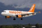 Easy Jet, G-EZDB, Airbus, A319-111, 19.07.2009, GVA, Geneve, Switzerland     