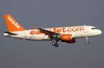 EasyJet, G-EZFJ, Airbus, A319-111, 19.09.2009, AMS, Amsterdam, Niederlande 

