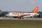 EASYJET AIRBUS A 319-111 G-EZFA FLUGHAFEN MNCHEN 17.05.2009