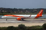easyJet, G-UZMB, Airbus A321-251NX, msn: 8369, 24.Mai 2025, CFU Corfu, Greece.