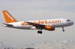 EasyJet, G-EZBU, Airbus, A319-111, 27.02.2010, MXP, Mailand, Italy    