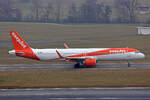 easyJet, G-UZMG, Airbus A321-201NX, msn: 9204,  Paul Green , 23.Januar 2026, ZRH Zürich, Switzerland.