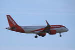 Easyjet, Airbus A 320-251N, G-UZHZ, BER, 06.04.2026