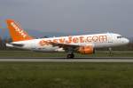 Easy Jet, G-EZIY, Airbus, A319-111, 15.04.2010, BSL, Basel, Switzerland    