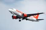 Easyjet Airbus A319 G-EZAY beim Start in Hamburg Fuhlsbttel am 13.08.10