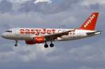 EasyJet, G-EZDA, Airbus, A319-111, 09.09.2010, TLS, Toulouse, France         