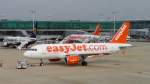 easyJet Airbus A319-111, G-EZBC, in Stansted, 8.9.10