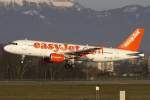 EasyJet, HB-JZY, Airbus, A319-111, 29.12.2012, GVA, Geneve, Switzerland       