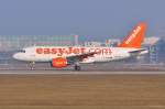 G-EZEB / EasyJet / A319-111 beim Start in MUC nach London (LGW) 01.02.2014