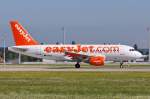 G-EZIV / EasyJet / A319-111 beim Start in MUC nach London (LGW) 08.08.2014
