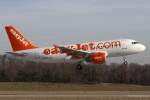 EasyJet, HB-JZS, Airbus, A319-111, 06.01.2015, BSL, Basel, Switzerland        