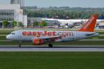 G-EZAY easyJet Airbus A319-111  gelandet in München  10.05.2015