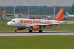 G-EZDY easyJet Airbus A319-111  in München gelandet am 14.05.2015