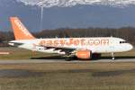 EasyJet, G-EZDD, Airbus, A319-111, 30.01.2016, GVA, Geneve, Switzerland      