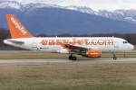 EasyJet, G-EZDV, Airbus, A319-111, 30.01.2016, GVA, Geneve, Switzerland         