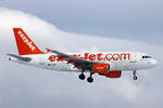 easyJet, G-EZIY, Airbus A319-111,  Discover Scotland  16.Januar 2017, ZRH Zürich, Switzerland.