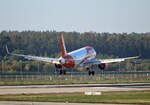 Easyjet Europe, Airbus A 320-214, OE-INB, BER, 08.10.2022