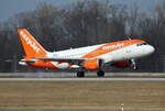 Easyjet Europe, Airbus A 319-111, OE-LQB, BEr, 03.03.2024