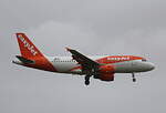 Easyjet Europe, Airbus A 319-111, OE-LQF, BER, 10.,10.,2025