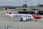 Edelweiss, A320-200, HB-IHZ,  Kaiseregg , 6.10.25, Zürich.