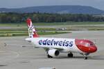 Edelweiss, A320-200, HB-JLS,  Oberalp , 6.10.25, Zürich
