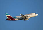 Eurowings, Airbus A 319-132, D-AGWU, BER, 05.03.2022