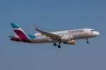 Airbus A320, Eurowings (D-AEWK), Hamburg (HAM), 08.03.2025