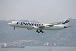Finnair, OH-LQG, Airbus A340-313X, msn: 174, 18.April 2014, HKG Hong Kong.