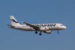 Airbus A320, Finnair (OH-LXI), Hamburg (HAM), 08.03.2025