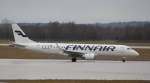 Finnair Embraer ERJ 190-100 LR OH-LKH Flughafen Mnchen 05.01.2012
