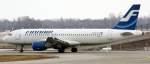 Finnair Airbus  A 320-214 OH-LXK Flughafen Mnchen 18.02.2012