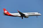 Embraer ERJ-190AR 190-100IGW - 2L OAW Helvetic Airways - 19000265 - HB-JVS - 23.08.2019 - FRA