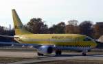 HLX B 737-75B D-AGET am 16.11.2006 auf dem Flughafen Berlin-Tegel