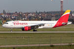 Iberia Express, EC-JFG, Airbus, A320-214, 15.10.2019, STR, Stuttgart, Germany            