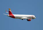 Iberia Express, Airbus A 321-271NX, EC-NST, BER, 09.06.2023