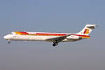Iberia, EC-GRK, McDonnell Douglas MD-87, msn: 49827/1654,  Ciudad de Sevilla , 22.Juni 2005, ZRH Zürich, Switzerland.