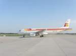 Iberia Airbus A 320-214 EC-HTB Flughafen Mnchen 02.08.2009