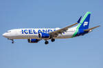 Icelandair, TF-ICP Boeing, B737-8MAX, 24.06.2023, BRU, Brüssel, Belgien