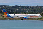 Jet2, G-HLYH, Airbus A321-251NX, msn: 12295, 27.Mai 2025, CFU Corfu, Greece.