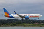 Jet2, G-JZDA, Boeing B737-82R, msn: 40014/4298, 25.Mai 2025, CFU Corfu, Greece.v