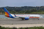 Jet2, G-JZDC, Boeing B737-82R, msn: 40881/4513, 23.Mai 2025, CFU Corfu, Greece.
