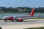 Jet2, G-JZHH, Boeing B737-85P, msn: 28536/540,  Costa Brava , 25.Mai 2025, CFU Corfu, Greece.